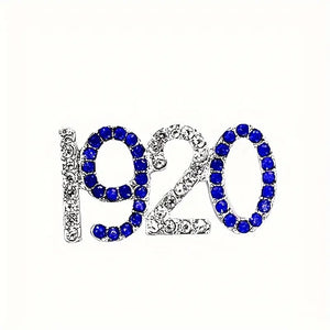 "1920" Was The Year Brooch Accessories__Blue