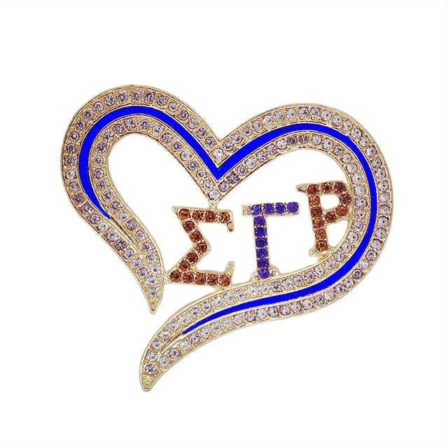 A Campus RHOmance Brooch Accessories__Gold