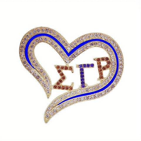 A Campus RHOmance Brooch Accessories__Gold
