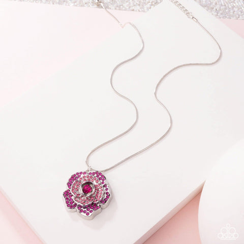 Blossoming Belle Necklace__Pink