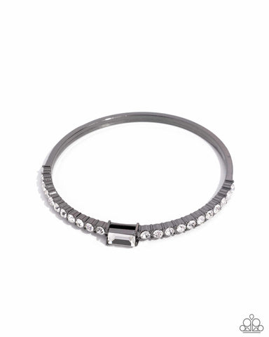 Party Crashing Couture Bracelet__Black