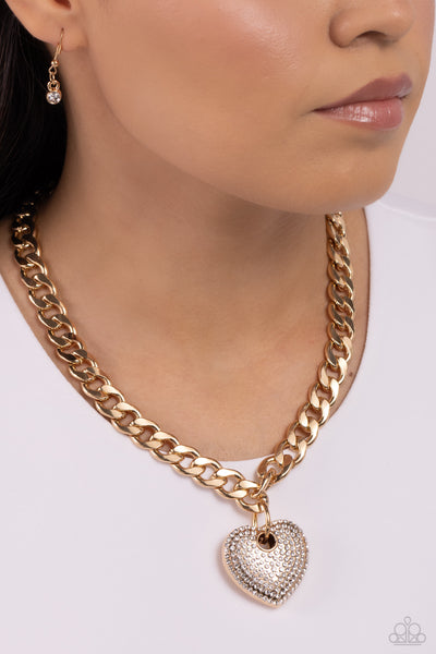 Ardent Affection Necklace__Gold