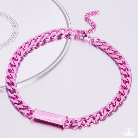 Urban Royalty Necklace__Pink