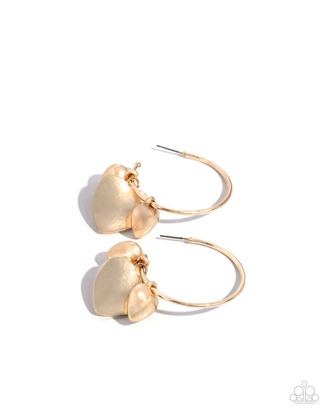 Casually Crushing Earrings__Gold