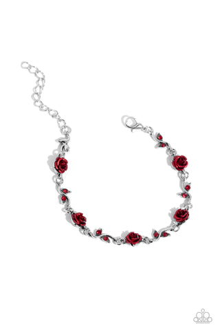 Roses Supposes Bracelet__Red