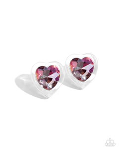 Heart-Pounding Haute Earrings__Pink