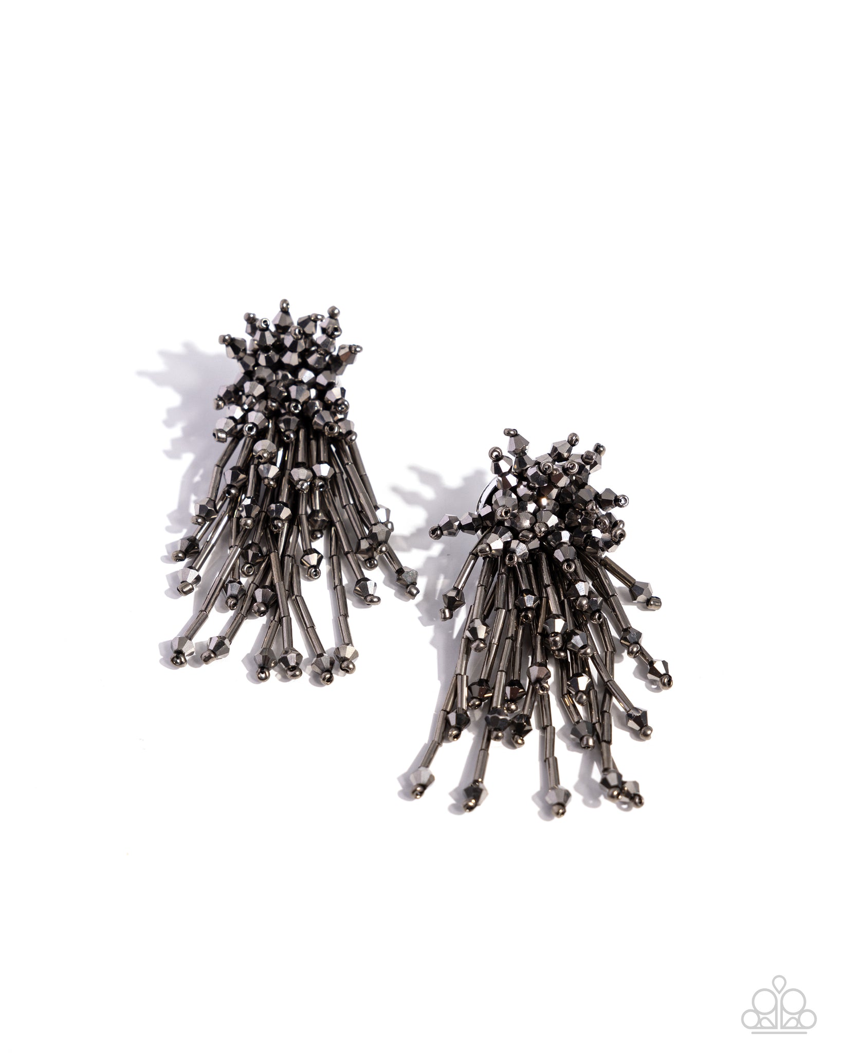 Congratulatory Charm Earrings__Silver