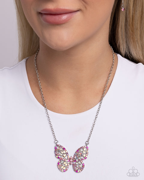 Aerial Academy Necklace__Pink