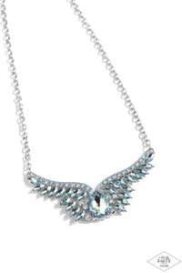 Smoldering Shimmer Necklace__Blue__Multi