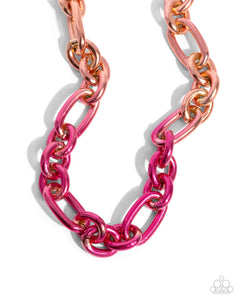 Nuanced Nightlife Necklace__Pink