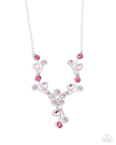 Blossom Queen Necklace__Pink