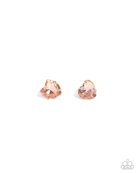 Sweetheart Stunner Earrings__Gold