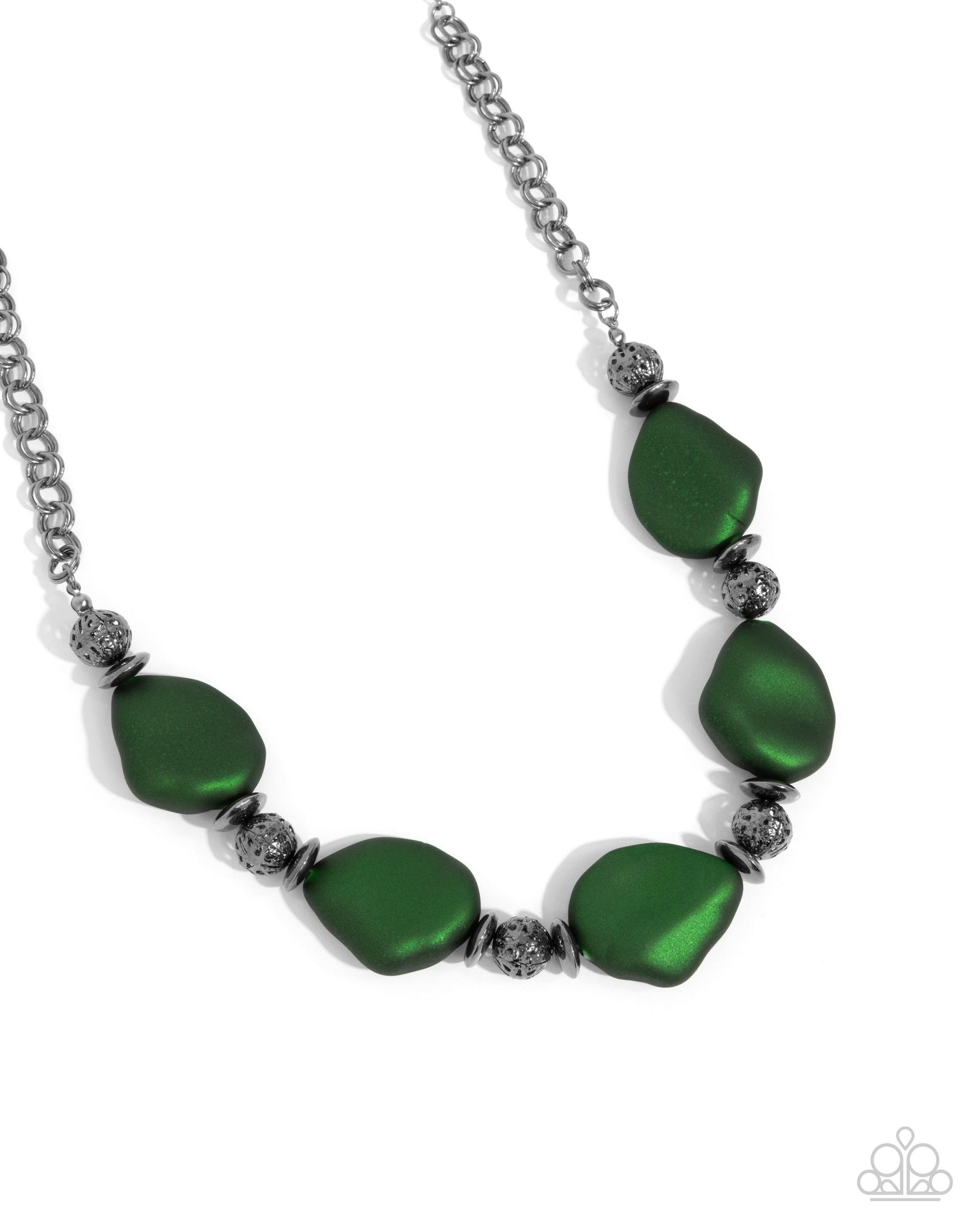 Refulgent Reformation Necklace__Green