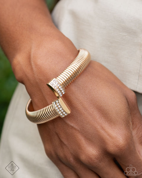 Tailored Transit Bracelet__Gold