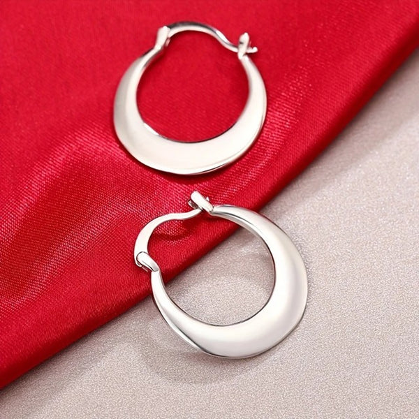 HOOP There It Is Earrings__Silver