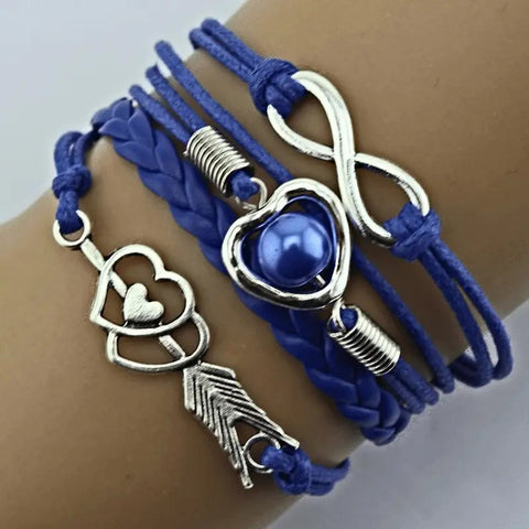 An Infinite Love Bracelet__Blue