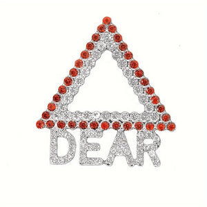 Honor Thy Sponsor Brooch Accessories__Red