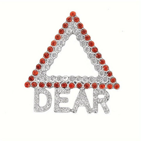 Honor Thy Sponsor Brooch Accessories__Red