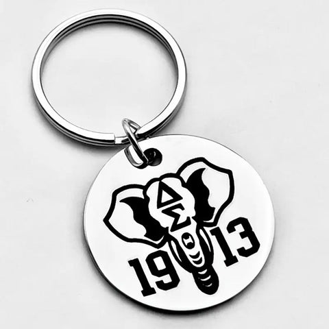 I Am Unforgettable Key Chain__Silver
