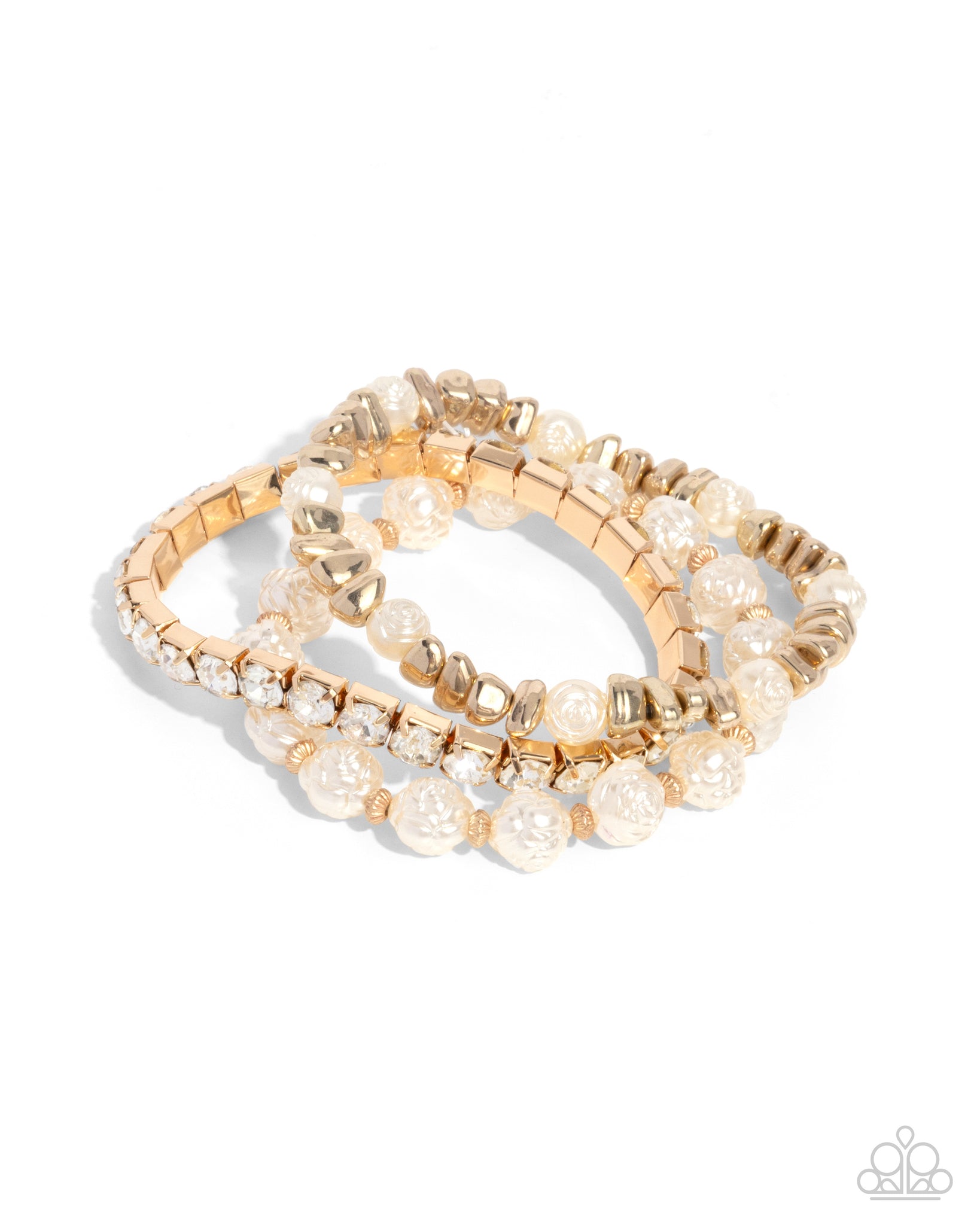 Fair Florals Bracelet__Gold