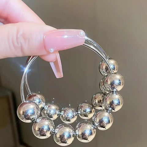HOOPS I Did It Again Earrings__Silver