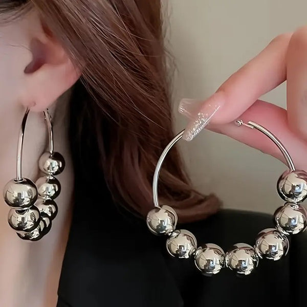 HOOPS I Did It Again Earrings__Silver