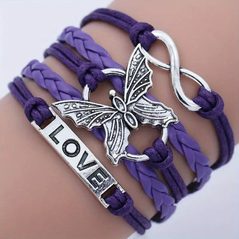 Love Infinitely Bracelet__Purple