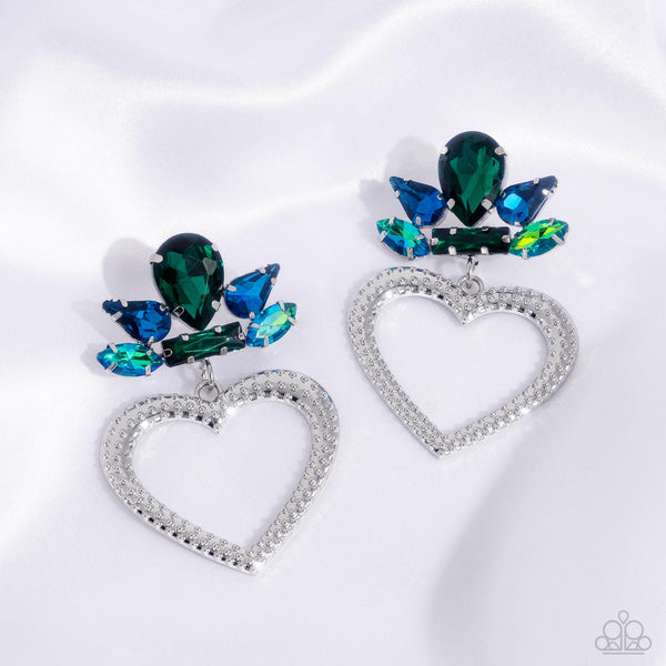 Pushing Perfection Earrings__Green__Multi