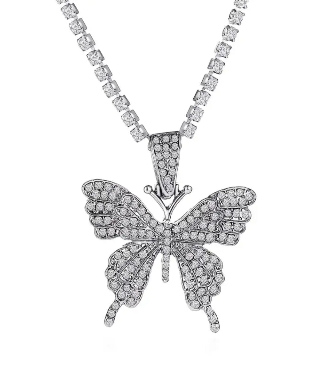 The Butterfly Effect Necklace__White