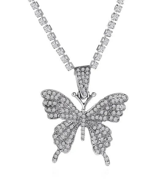 The Butterfly Effect Necklace__White