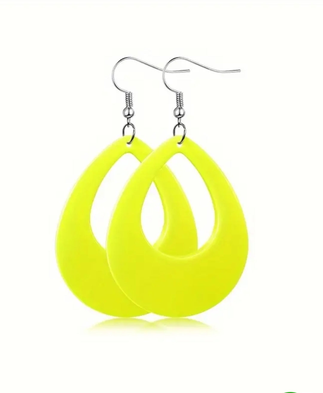 Holding Back My TEARDROPS Earrings__Yellow