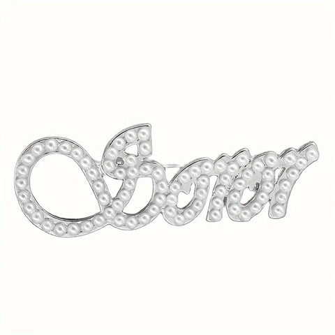 Stick Out Like a SOROR Thumb Brooch Accessories__White