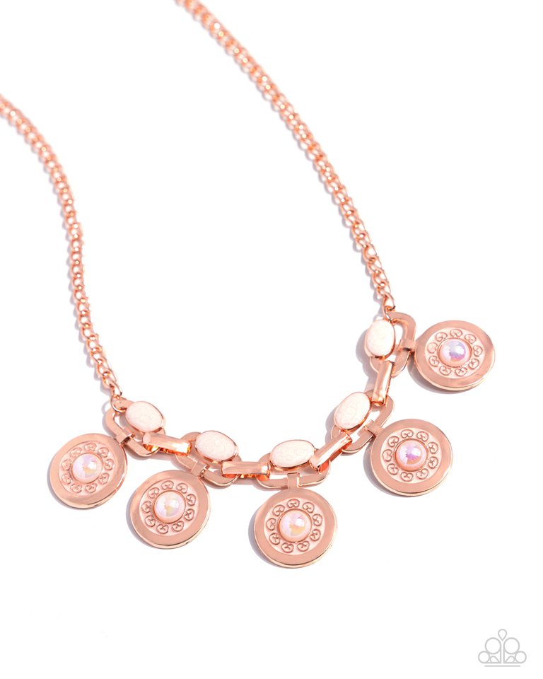 Alluring Ambience Necklace__Copper