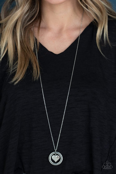 Always A Mother, Forever My Friend Necklace__Pink