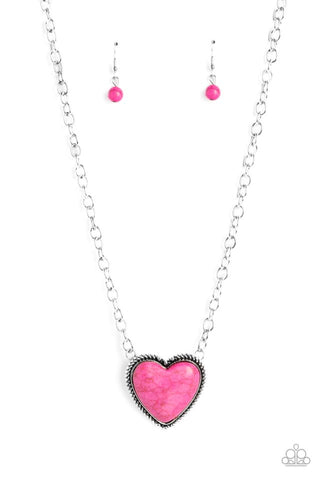 Authentic Admirer Necklace__Pink