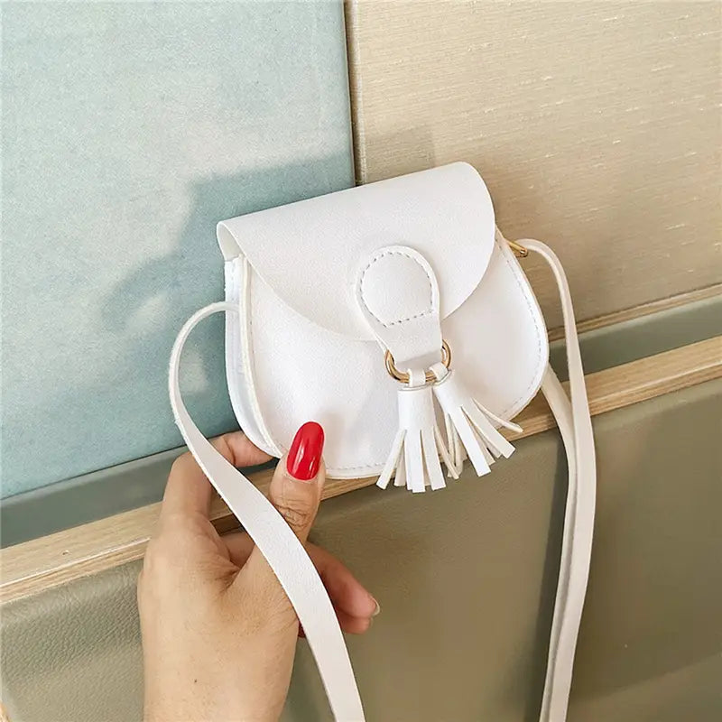 Worth The Tassel Purse__White