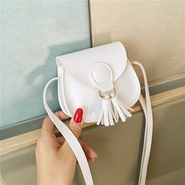 Worth The Tassel Purse__White