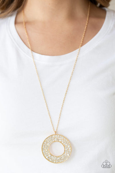 Bad HEIR Day Necklace__Gold