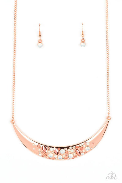 Bejeweled Baroness Necklace__Copper