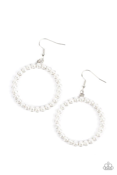 Can I Get A Hallelujah Earrings__White