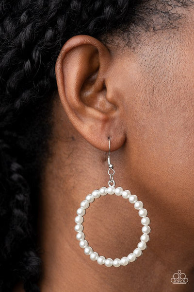Can I Get A Hallelujah Earrings__White