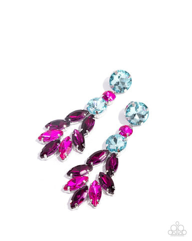 Cascading Cache Earrings__Multi
