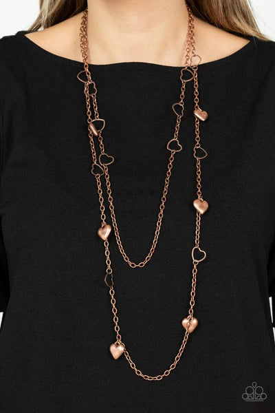 Chicly Cupid Necklace__Copper