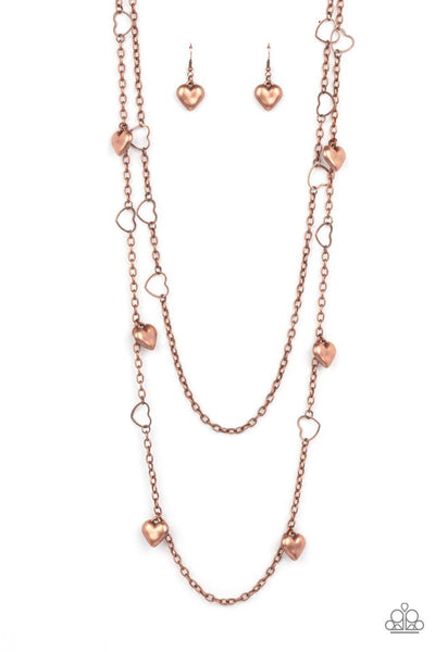 Chicly Cupid Necklace__Copper