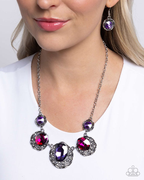 City Color Necklace__Purple