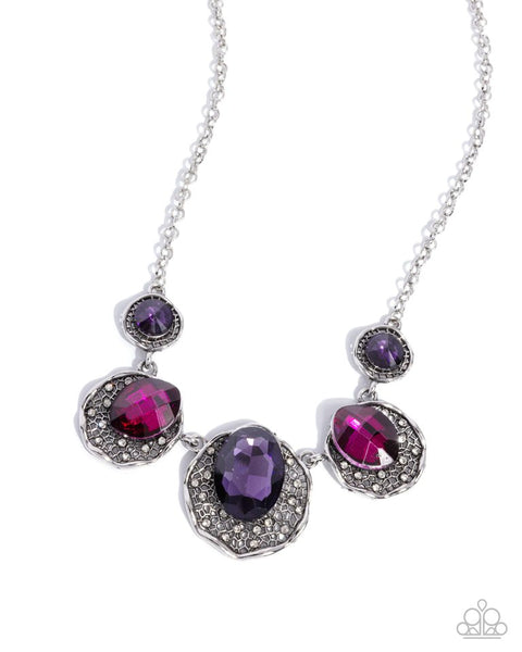 City Color Necklace__Purple