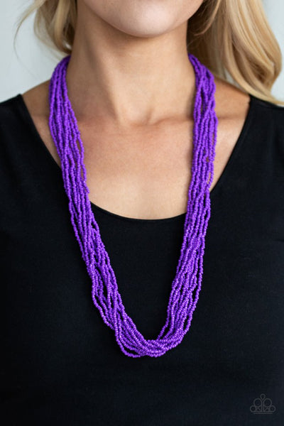 Congo Colada Necklace__Purple