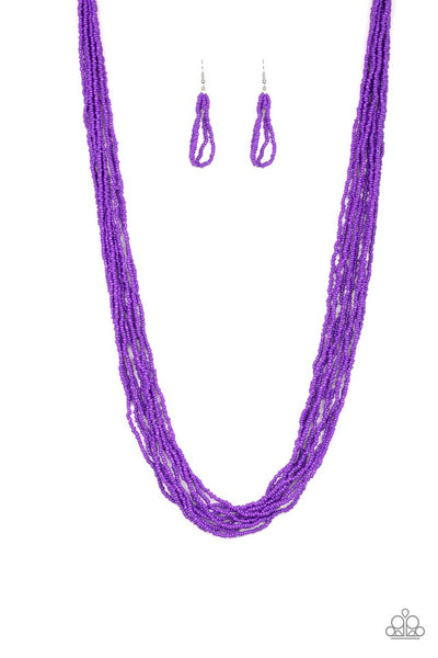 Congo Colada Necklace__Purple