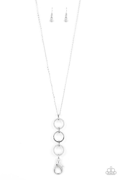 Diva In Diamonds Necklace__White