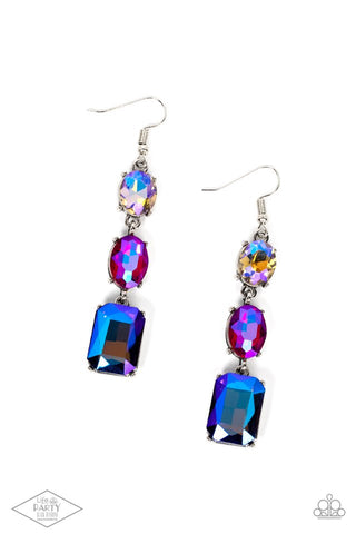 Dripping In Melodrama Earrings__Multi